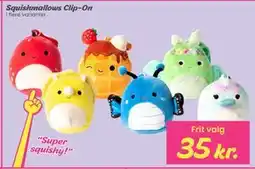 Hi five Squishmallows Clip-On tilbud