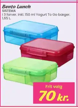 Hi five Bento Lunch tilbud