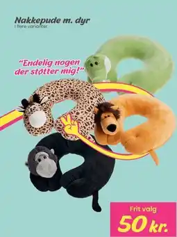 Hi five Nakkepude m. dyr tilbud