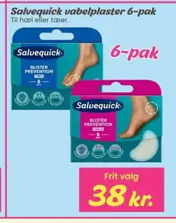 Hi five Salvequick vabelplaster 6-pak tilbud