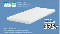 JYSK HASLA skummadras tilbud