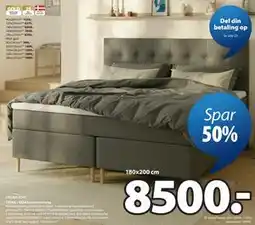 JYSK LYGNA + RESA kontinentalseng tilbud