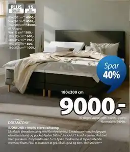 JYSK BJORSUND + MURU elevationsseng tilbud