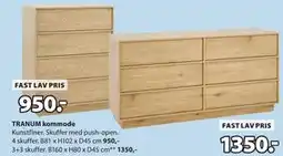 JYSK TRANUM kommode tilbud