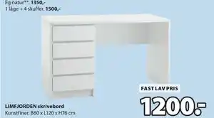 LIMFJORDEN skrivebord