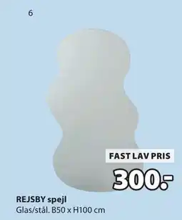 JYSK REJSBY spejl tilbud