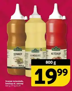 Løvbjerg Svansø remoulade, ketchup el. sennep tilbud
