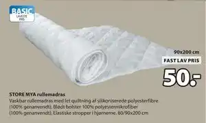 JYSK STORE MYA rullemadras tilbud
