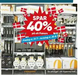 Bilka SPAR 40% på alt Fiskars tilbud
