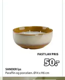 JYSK SANDER lys tilbud