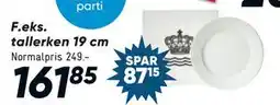 Bilka tallerken 19 cm tilbud