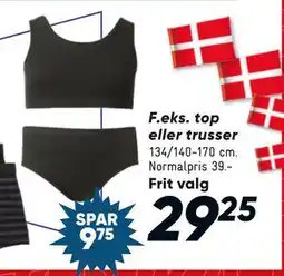 Bilka top eller trusser tilbud