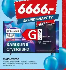 Bilka SAMSUNG TU85U7025F tilbud