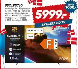 Bilka PHILIPS 55OLED760 tilbud