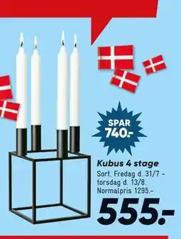 Bilka Kubus 4 stage tilbud
