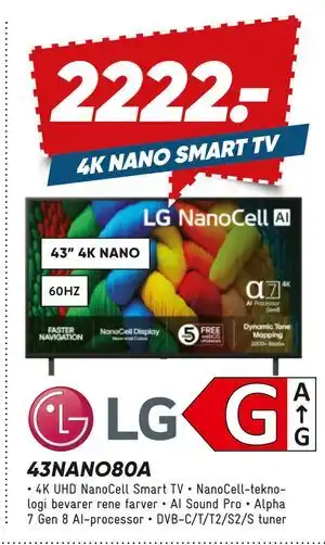 Bilka LG 43NANO80A tilbud