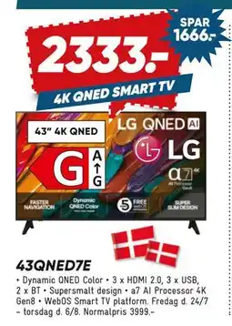 Bilka LG 43QNED7E tilbud