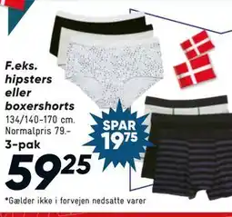 Bilka hipsters eller boxershorts tilbud