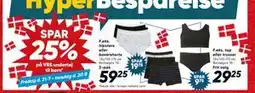 Bilka Spar 25% på VRS undertøj til børn tilbud