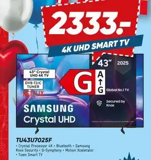 Bilka SAMSUNG TU43U7025F tilbud