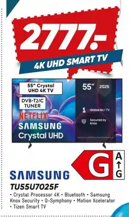 Bilka SAMSUNG TU55U7025F tilbud
