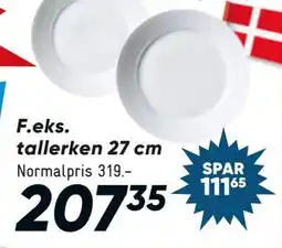 Bilka tallerken 27 cm tilbud
