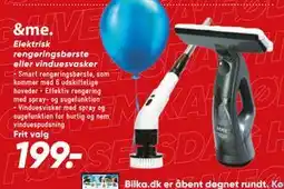Bilka Elektrisk rengøringsbørste eller vinduesvasker tilbud
