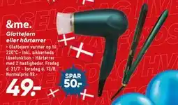 Bilka Glattejern eller hårtørrer tilbud