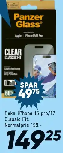 Bilka iPhone 16 pro/17 Classic Fit tilbud