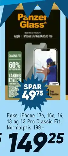 Bilka iPhone 17e, 16e, 14, 13 og 13 Pro Classic Fit tilbud