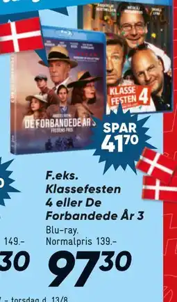 Bilka Klassefesten 4 eller De Forbandede År 3 tilbud