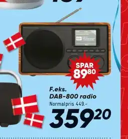Bilka DAB-800 radio tilbud