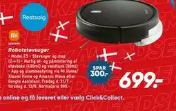 Bilka xiaomi Robotstøvsuger tilbud