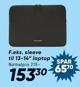Bilka sleeve til 13-14” laptop tilbud