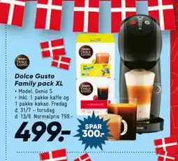 Bilka Dolce Gusto Family pack XL tilbud