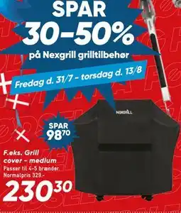 Bilka Grill cover - medium tilbud
