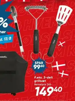 Bilka 3-delt grillsæt tilbud