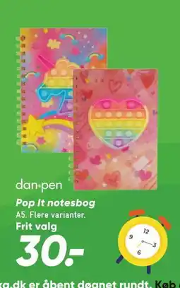 Bilka Pop It notesbog tilbud