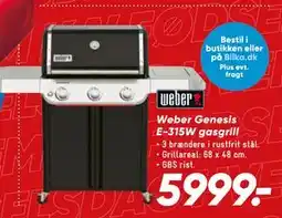 Bilka Weber Genesis E-315W gasgrill tilbud