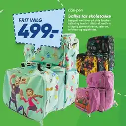 Bilka Sallys far skoletaske tilbud