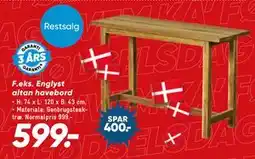 Bilka Englyst altan havebord tilbud