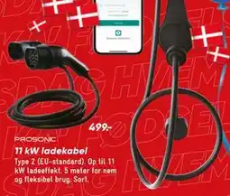 Bilka 11 kW ladekabel tilbud