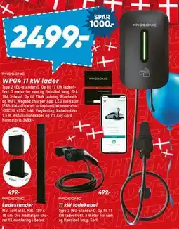 Bilka WP04 11 kW lader tilbud