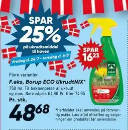 Bilka SPAR 25% på ukrudtsmiddel til haven tilbud