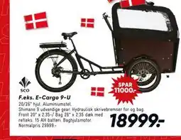 Bilka E-Cargo 9-U tilbud