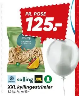 Bilka XXL kyllingestrimler tilbud