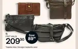 Bilka skindpung, -clutch eller -bæltetaske tilbud
