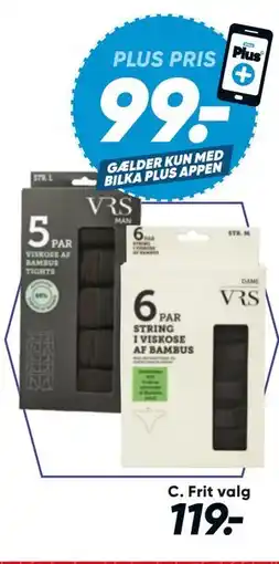 Bilka 5-pak tights eller 6-pak trusser tilbud