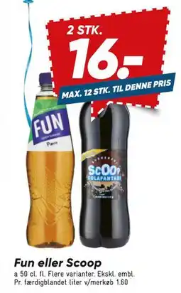 Bilka Fun eller Scoop tilbud