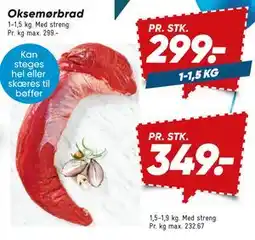 Bilka Oksemørbrad tilbud